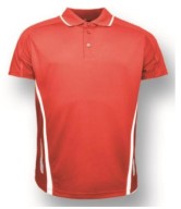 Men's Safety Week Polo - Red/White 
